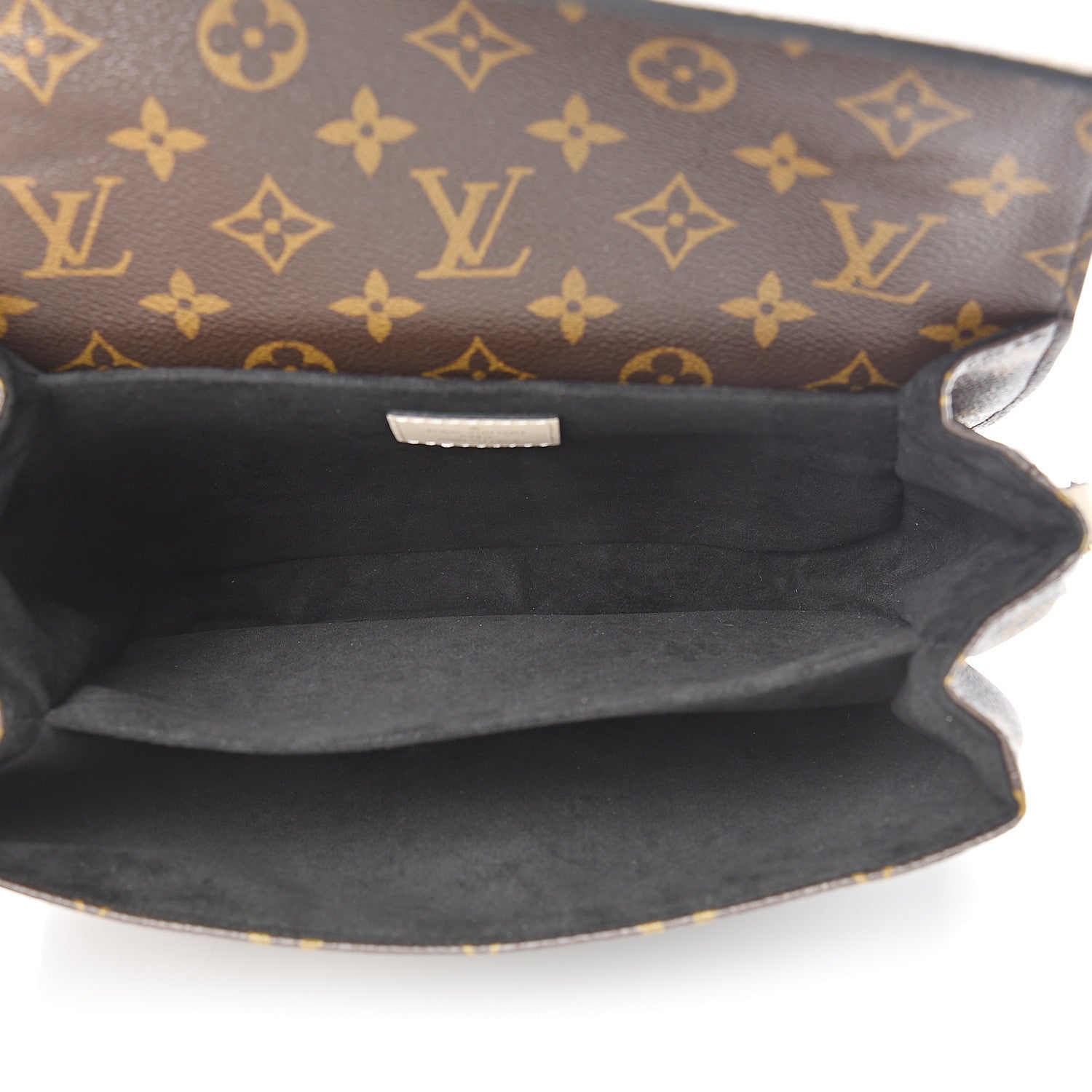 Louis Vuitton Monogram Braided Pochette Metis Creme Beige 4 of 10