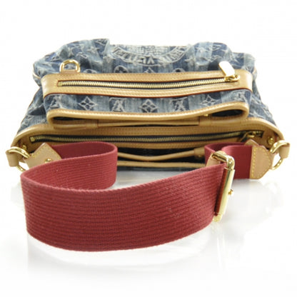 Louis Vuitton Denim Raye Porte Epaule MM 5 of 8