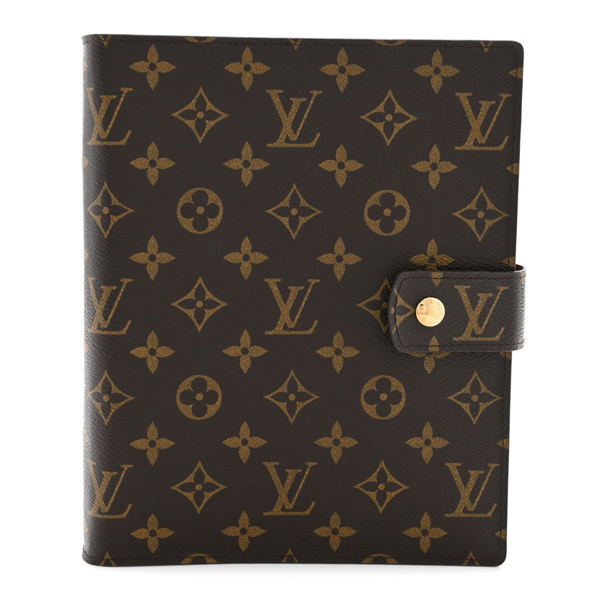 Monogram Large Ring Agenda Cover