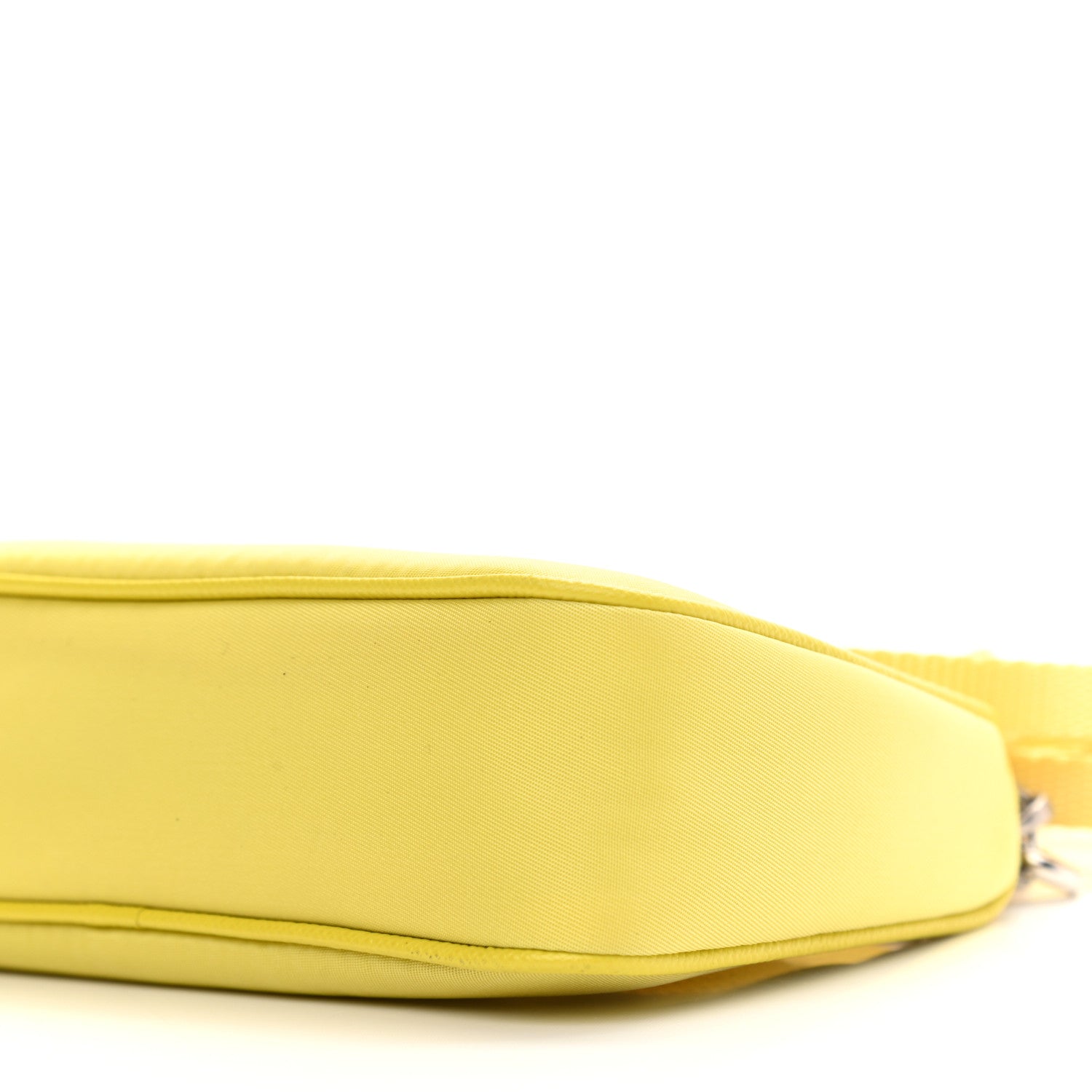 Prada Tessuto Nylon Saffiano Mini Re-Edition 2000 Shoulder Bag Ananas 10 of 10