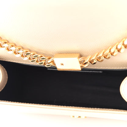 Saint Laurent Grain De Poudre Small Monogram Kate Satchel Nude Powder 4 of 9