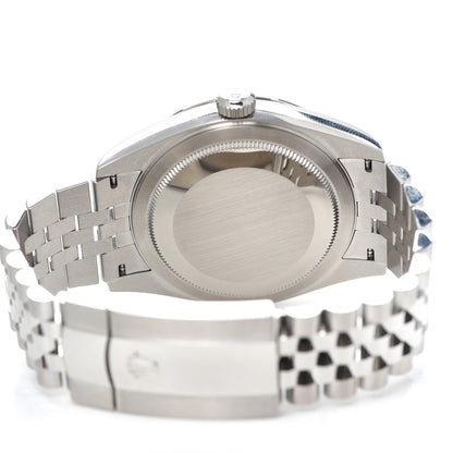 Rolex Stainless Steel 18K White Gold 42mm Oyster Perpetual Sky-Dweller Watch Bright Blue 326934 4 of 6