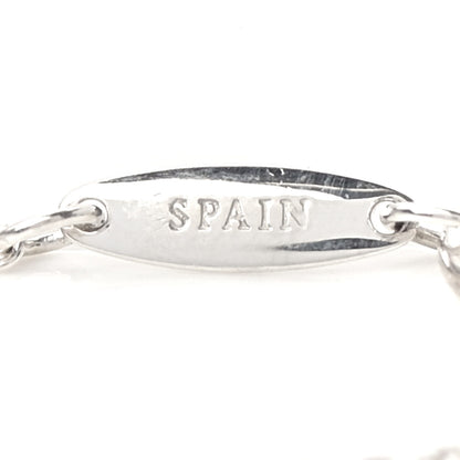 Tiffany Sterling Silver Aquamarine Elsa Peretti Color By The Yard Bracelet 4 of 6