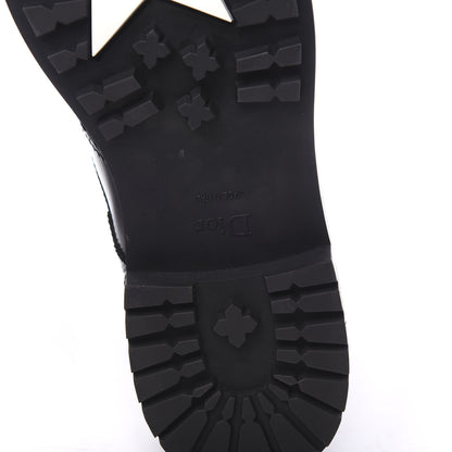 Christian Dior Calfskin D-Order Low Boot 40 Black White 6 of 9