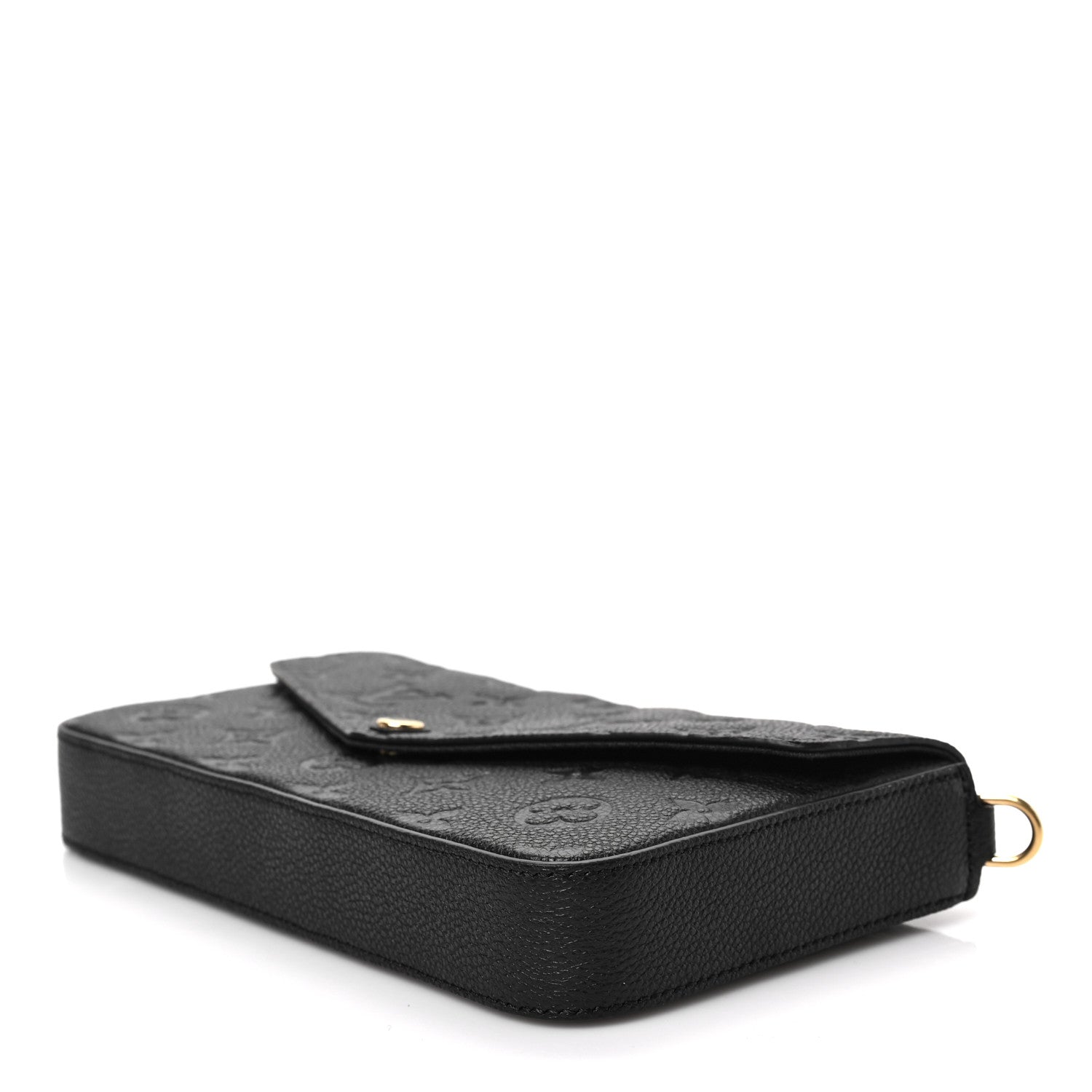 Louis Vuitton Empreinte Pochette Felicie Chain Wallet Black 6 of 6