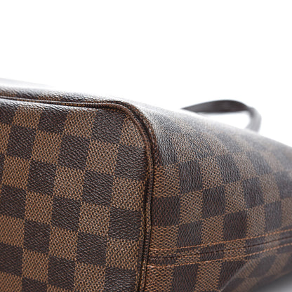 Louis Vuitton Damier Ebene Neo Neverfull MM Rose Ballerine 13 of 15