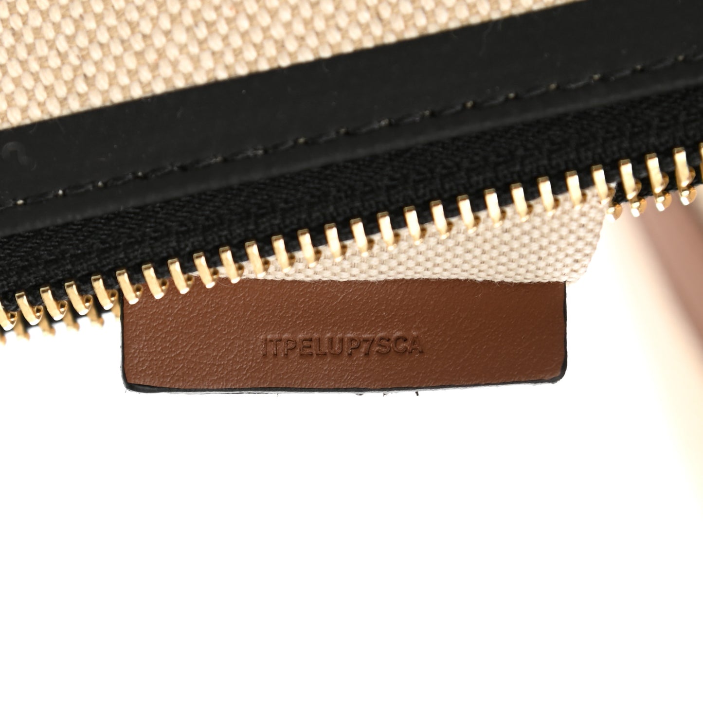 Cotton Canvas Calfskin Large Soft Belted Tote Bag Natural