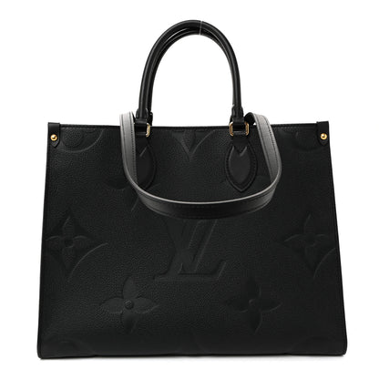 Louis Vuitton Empreinte Monogram Giant Onthego MM Black 1 of 9