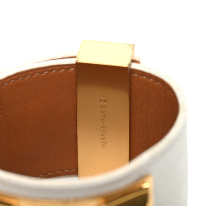 Hermes Epsom Collier de Chien CDC Bracelet S White 5 of 5