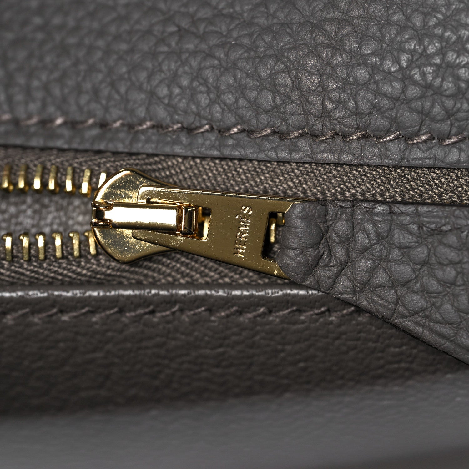 Hermes Togo Kelly Retourne 25 Etain 18 of 34