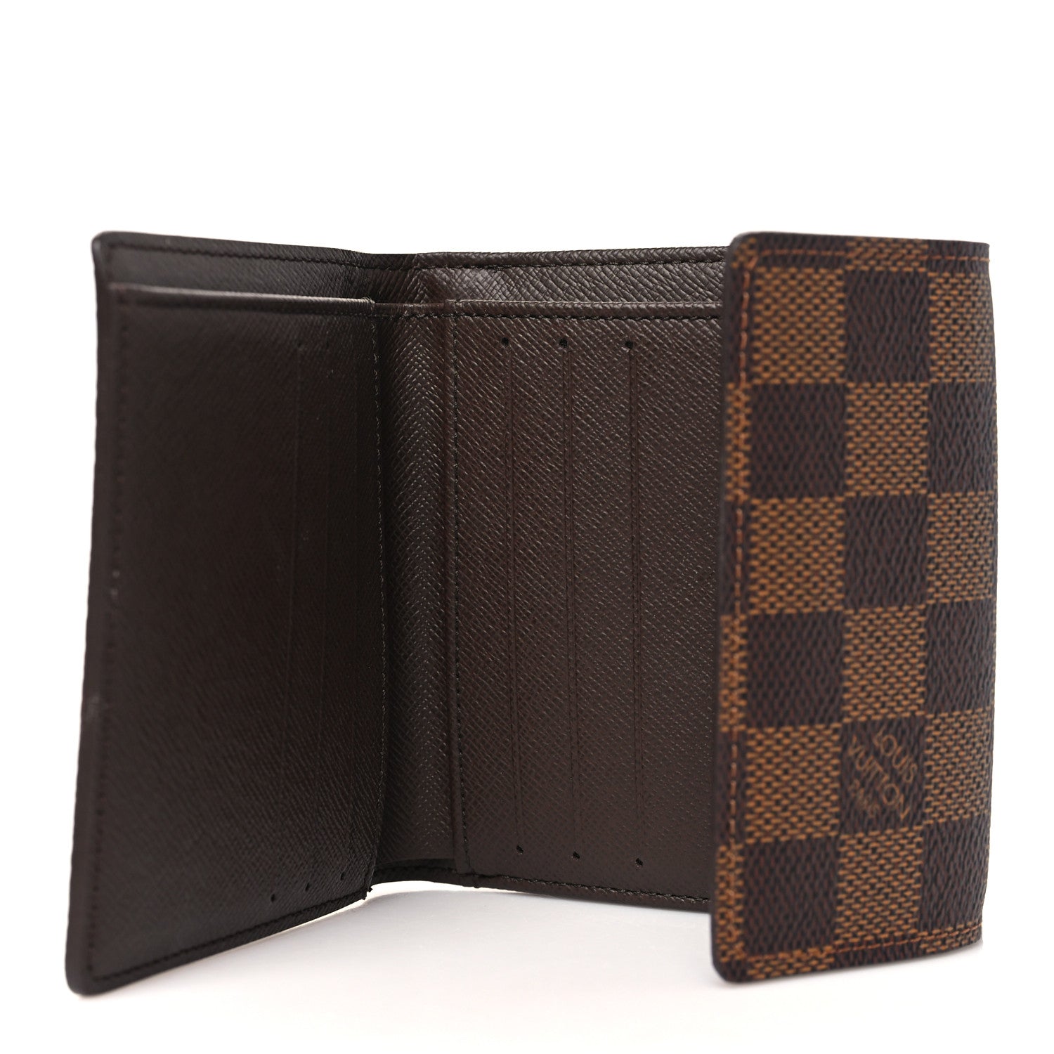 Louis Vuitton Damier Ebene Elise Wallet 5 of 8