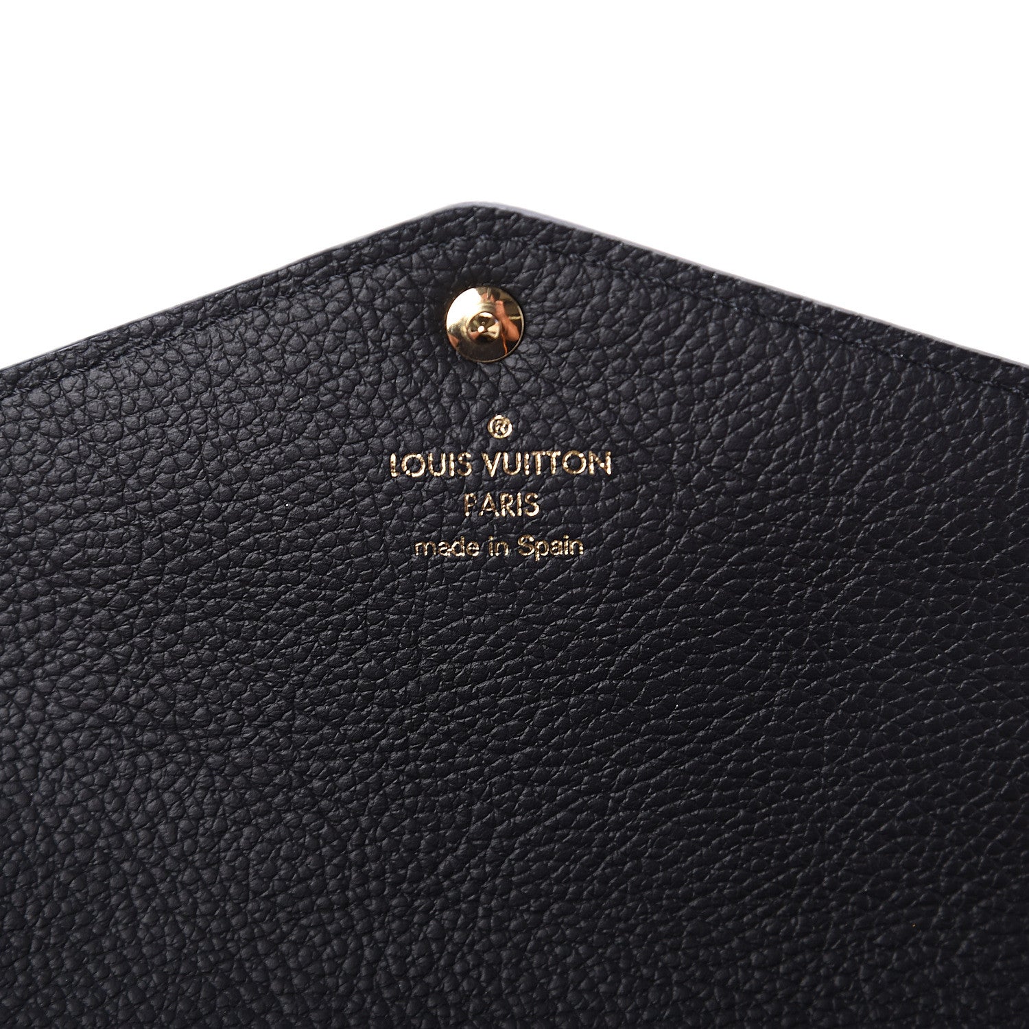 Louis Vuitton Empreinte Sarah Wallet NM Black 5 of 5