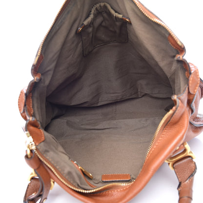 Chloe Calfskin Large Marcie Satchel Tan 6 of 24