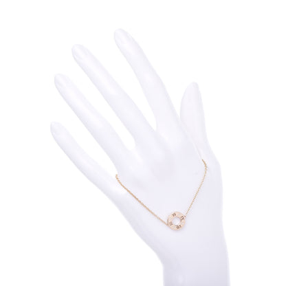 Tiffany 18K Rose Gold Diamond Atlas Pierced Bracelet 2 of 5