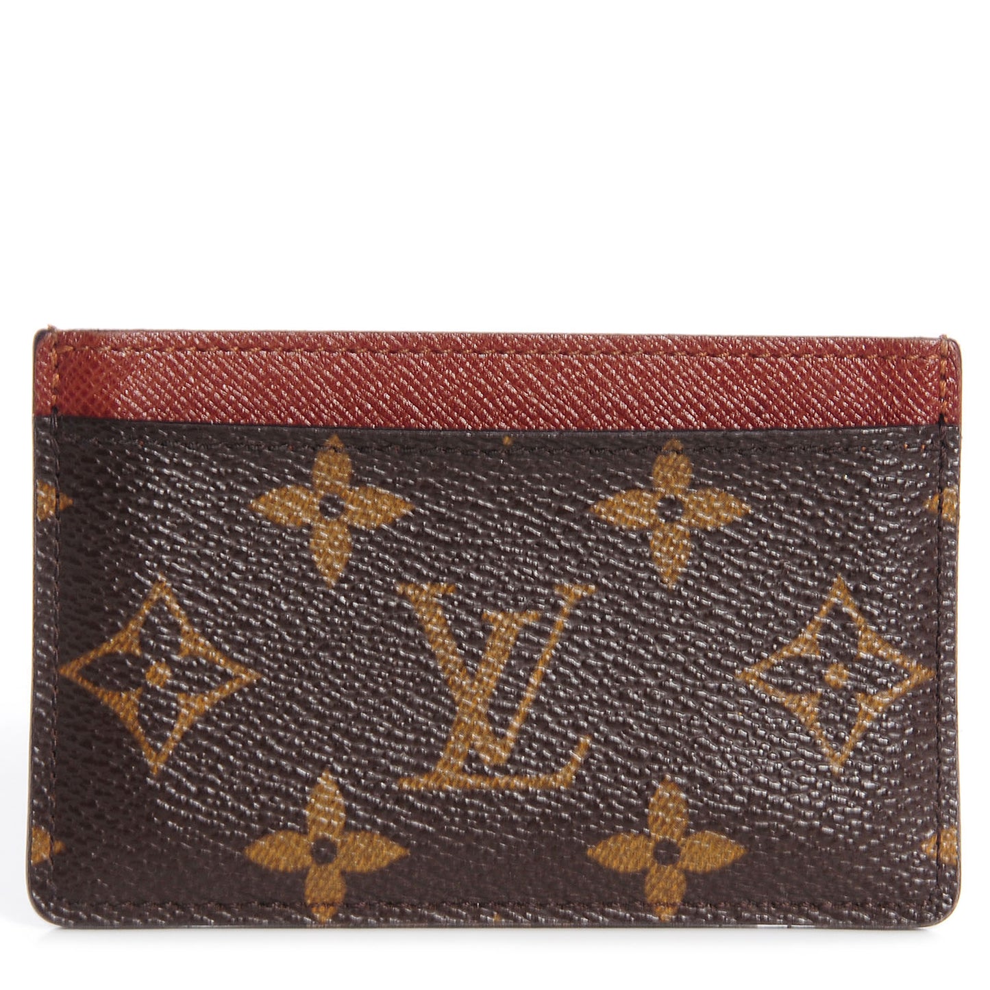 Monogram Simple Card Holder Wallet