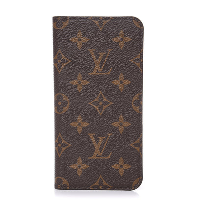 Louis Vuitton Monogram iPhone XS Max Folio Case 1 of 7
