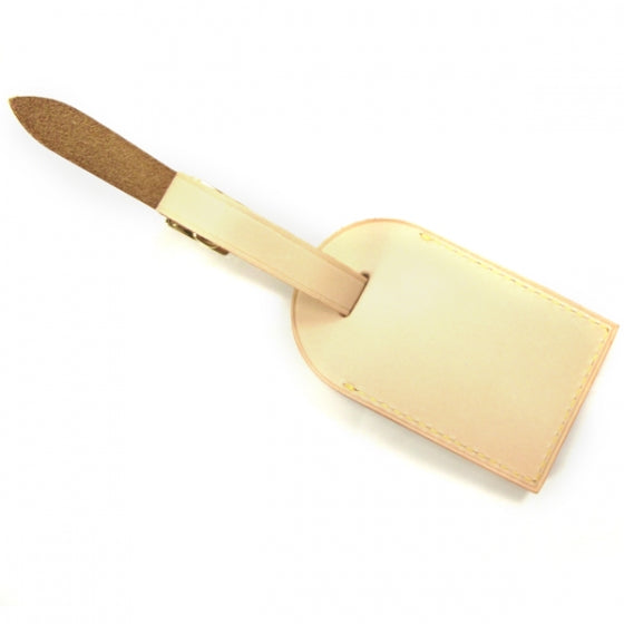 Vachetta Leather Luggage Tag
