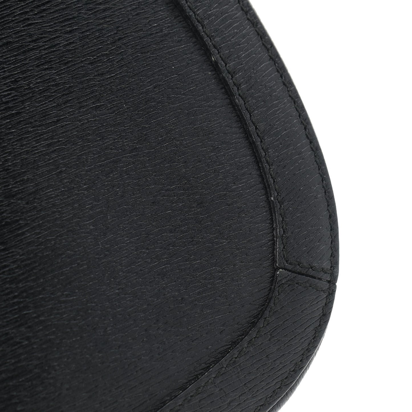 Calfskin G Buckle Shoulder Bag Black