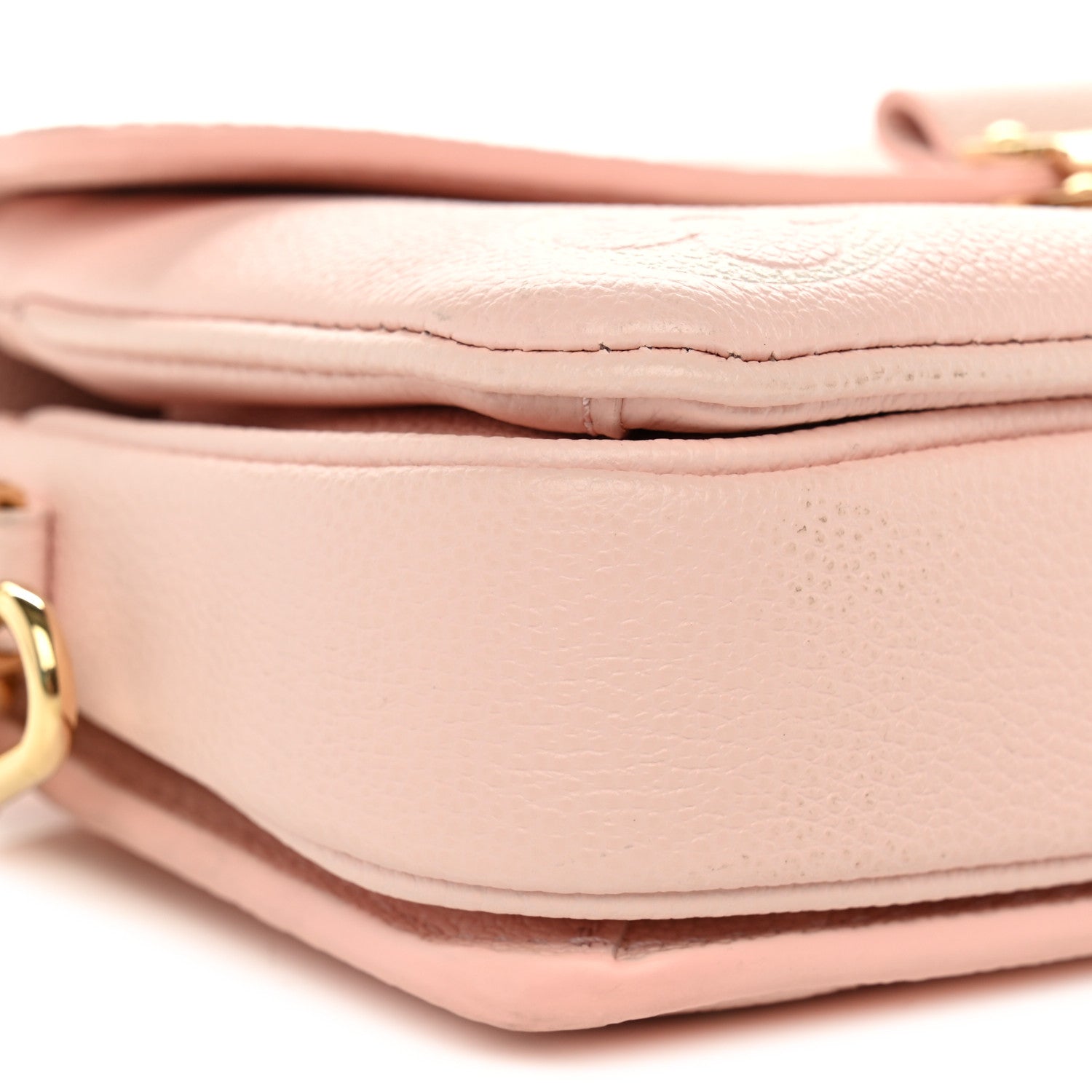 Louis Vuitton Empreinte Monogram Giant Pochette Metis East West Pink Beige 8 of 11