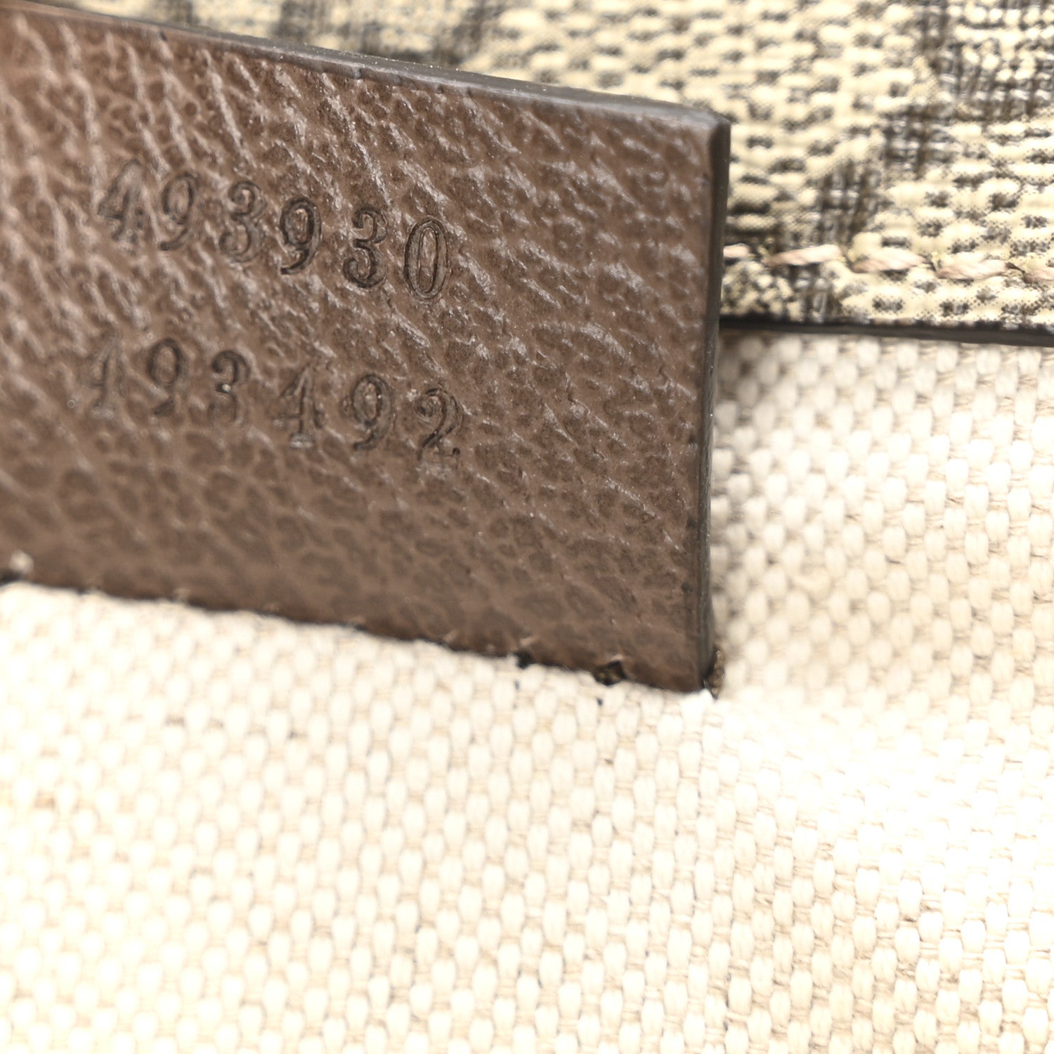 Gucci GG Supreme Monogram Neo Vintage Web Belt Bag Brown 7 of 10