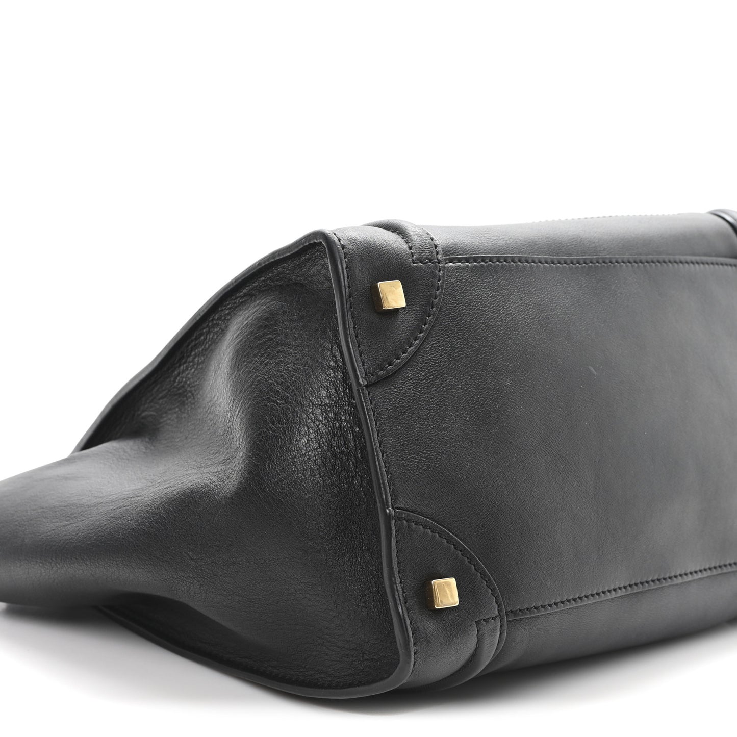 Smooth Calfskin Mini Luggage Black