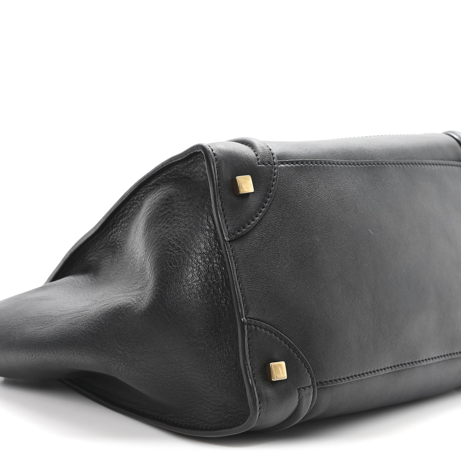 Celine Smooth Calfskin Mini Luggage Black 7 of 9