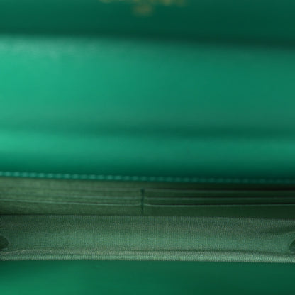 Chanel Lambskin Quilted Chanel 19 Wallet On Chain WOC Green 5 of 12