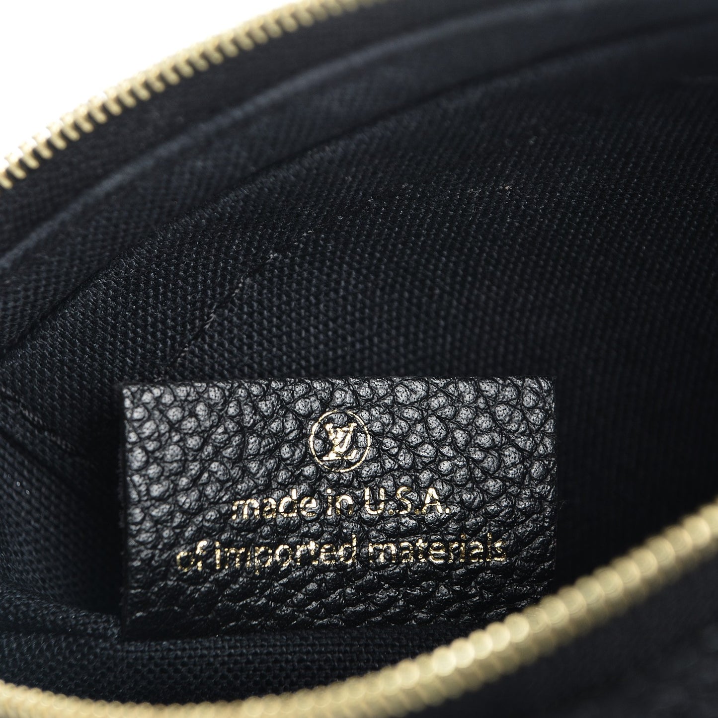 Monogram Pallas Clutch Black