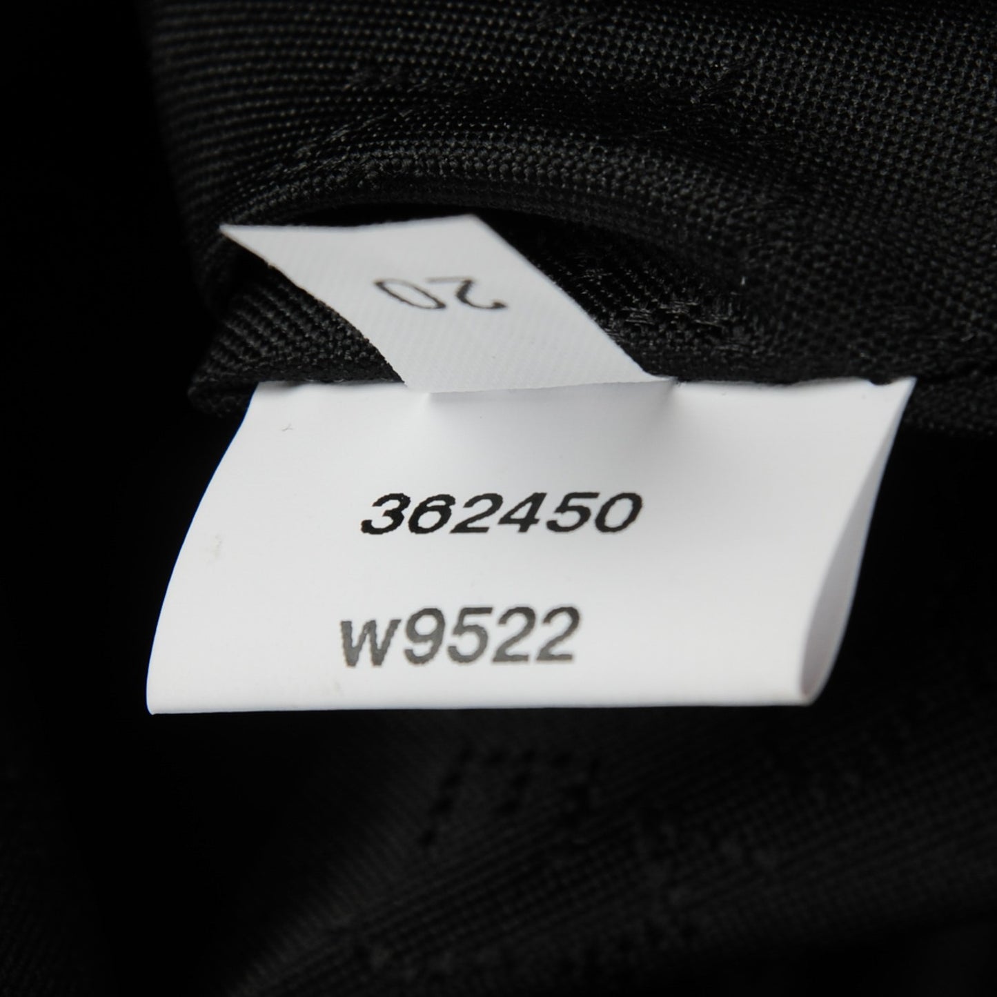 Faux Suede Large Gary Hume Falabella Black