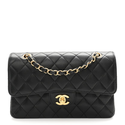 Chanel Caviar Quilted Small Double Flap Black 1 of 10