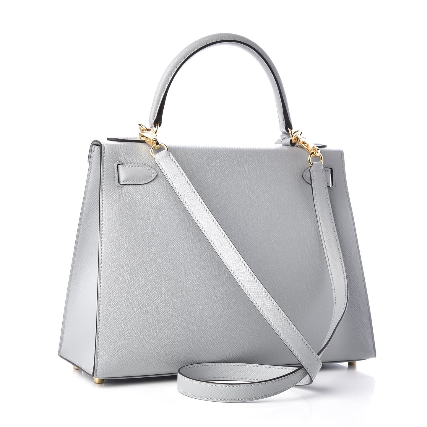 Epsom Kelly Sellier 28 Bleu Glacier