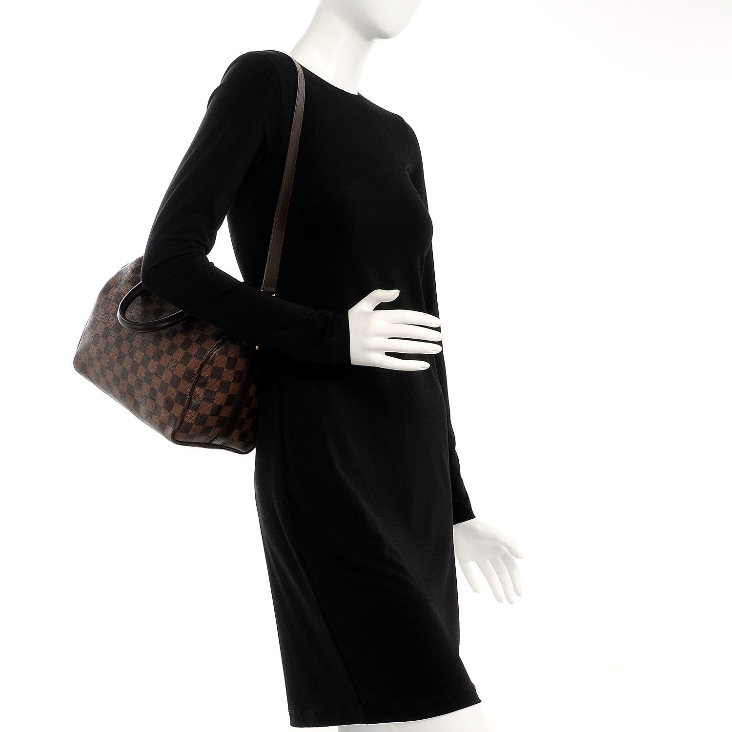 Louis Vuitton Damier Ebene Speedy Bandouliere 25 3 of 8