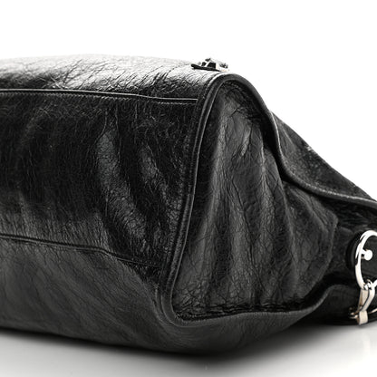 Balenciaga Agneau Classic Silver Hardware City Black 11 of 11