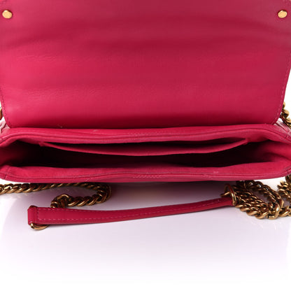 Louis Vuitton Calfskin New Wave Chain MM Rose Freesia 5 of 9