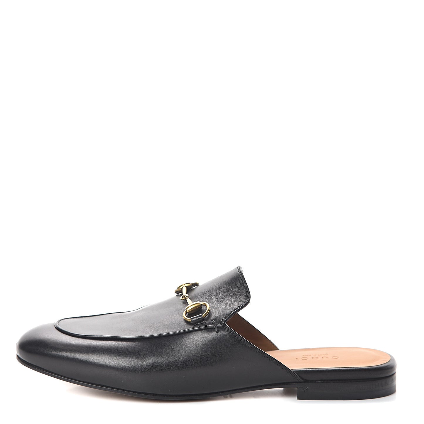 Calfskin Womens Princetown Slippers 39 Black