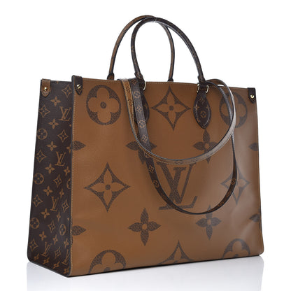 Louis Vuitton Reverse Monogram Giant Onthego GM 3 of 9