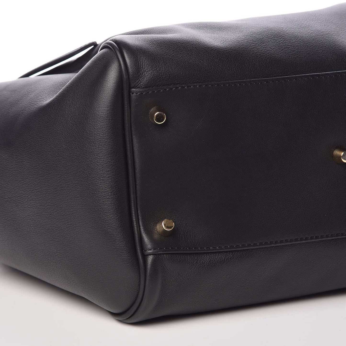 Calfskin Haymarket Check Small Canterbury Tote Black