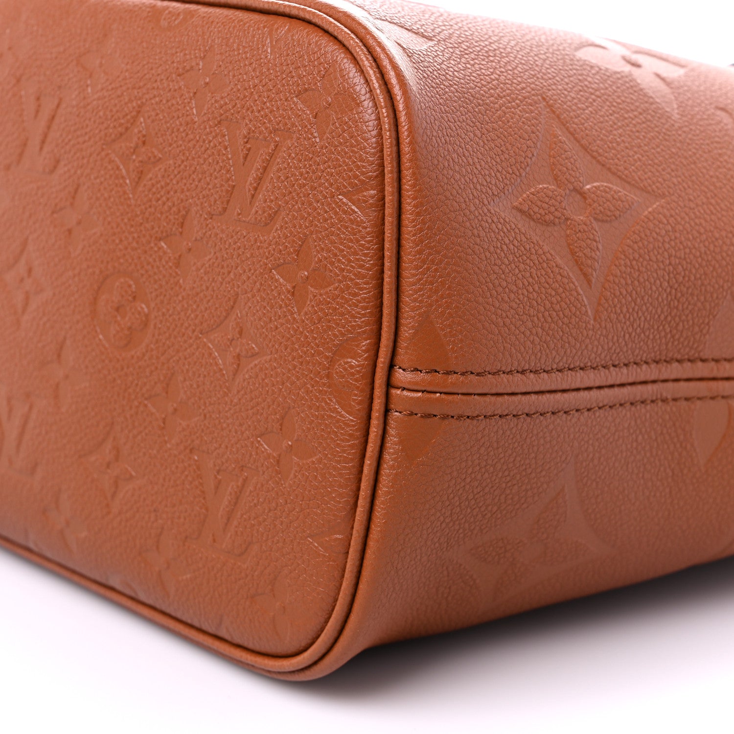 Louis Vuitton Empreinte Monogram Giant Neverfull MM Cognac 9 of 9