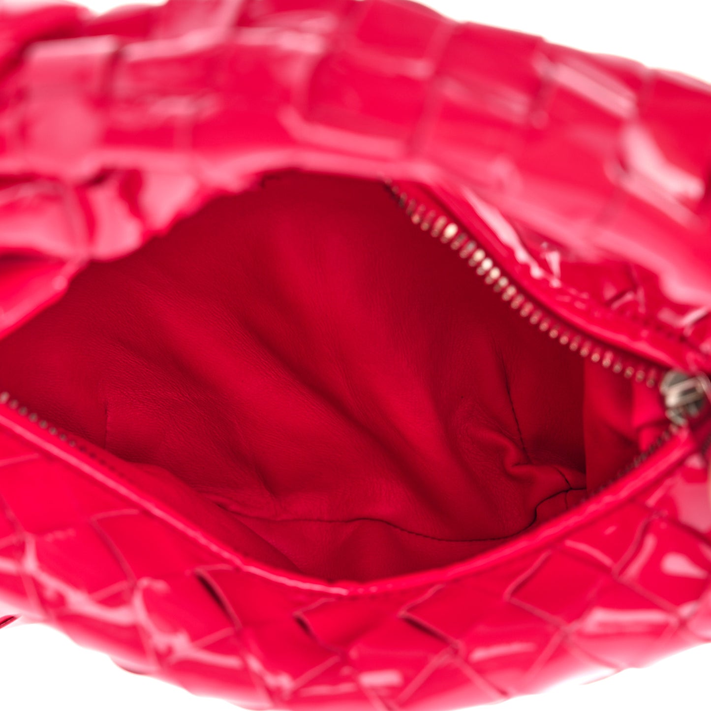 Patent Nappa Intrecciato Mini Jodie Candy Stripe