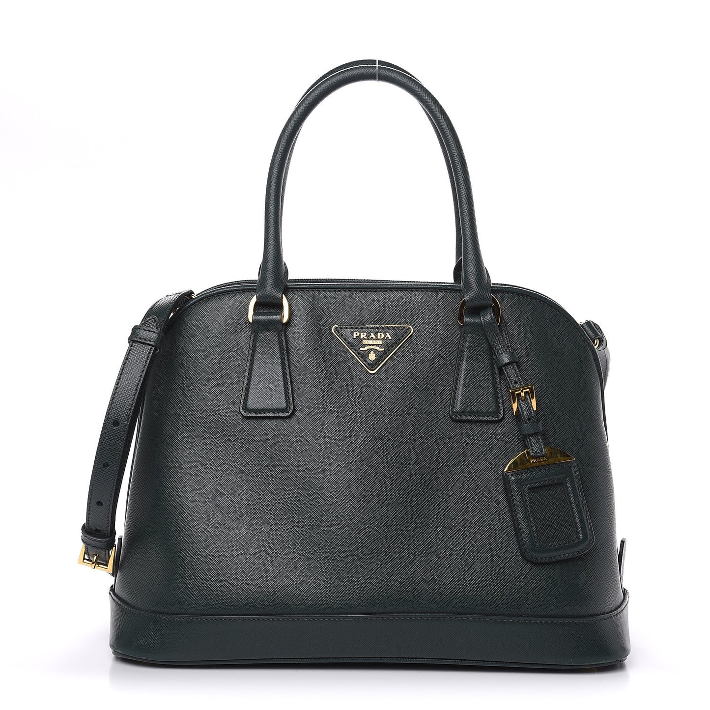 Saffiano Lux Open Promenade Tote Biliardo