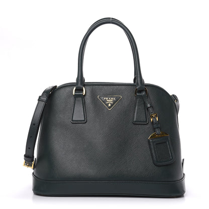 Prada Saffiano Lux Open Promenade Tote Biliardo 1 of 11