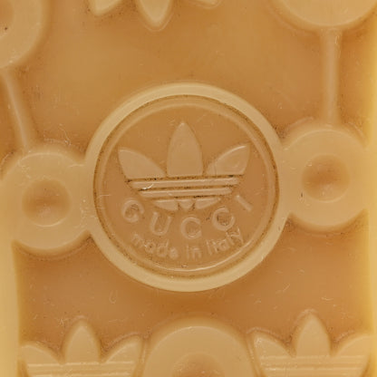 Gucci X ADIDAS GG Supreme Monogram Gazelle Wedge Sneakers 36.5 Beige Ebony Off White New Shamarock 7 of 9