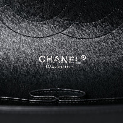 Chanel Crumpled Calfskin Quilted Jumbo Double Flap So Black 6 of 19
