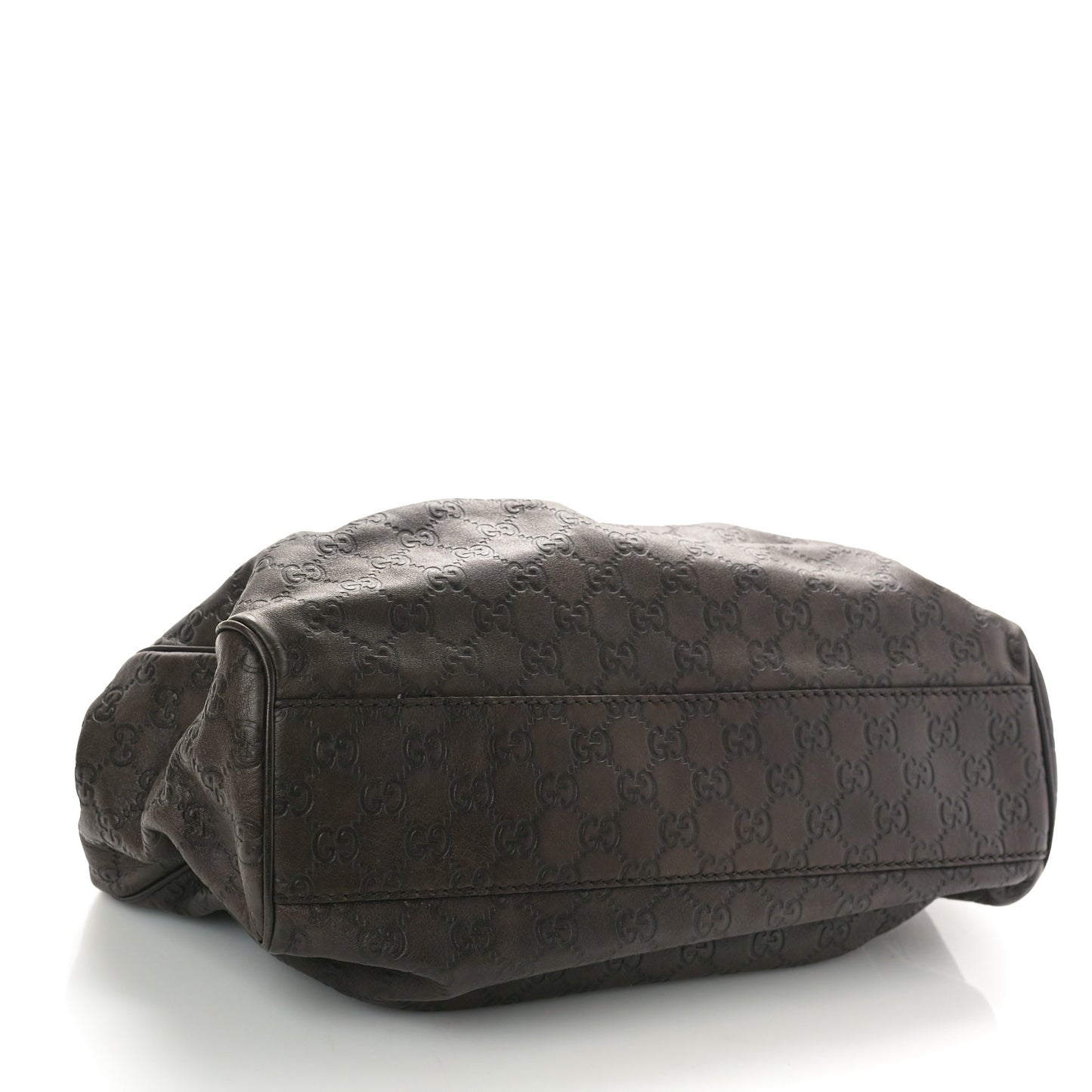 Guccissima Medium Sukey Tote Chocolate