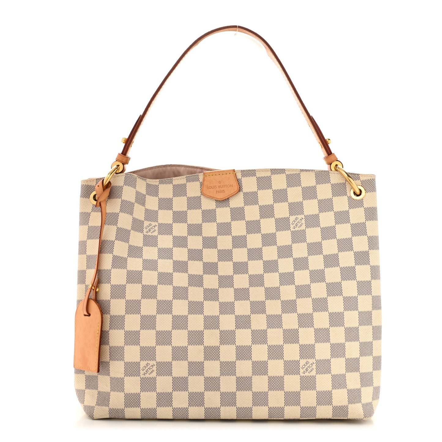 Damier Azur Graceful PM Rose Ballerine