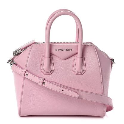 Givenchy Sugar Goatskin Mini Antigona Bright Pink 1 of 10