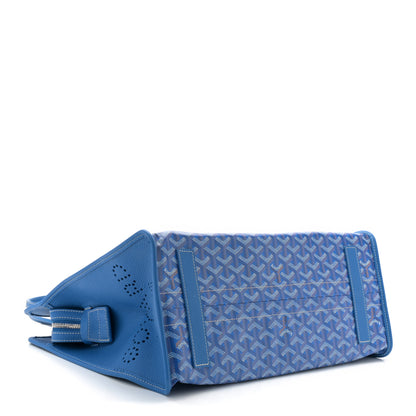 Goyard Goyardine Sac Hardy Pet Carrier PM Sky Blue 5 of 12