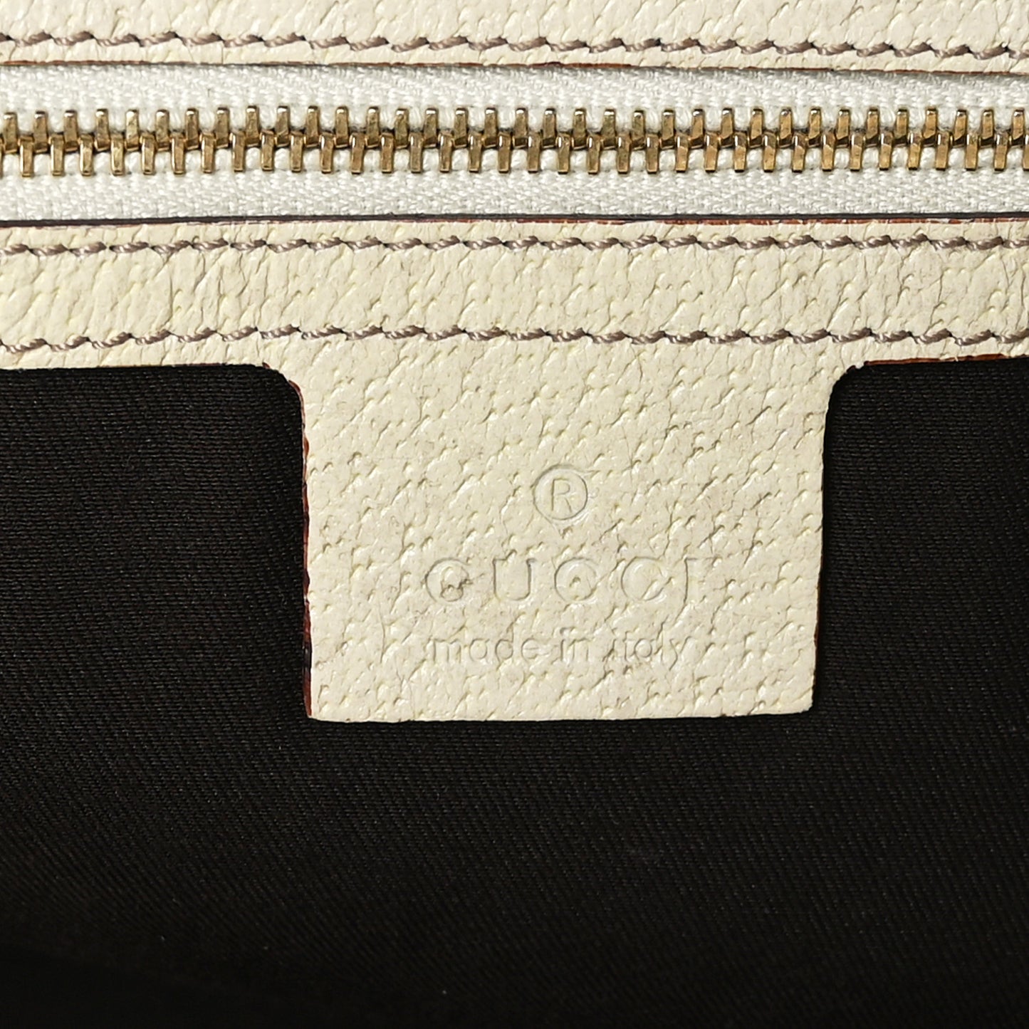 Monogram Web Large Treasure Boston Tote Beige