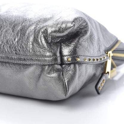 Marc Jacobs Metallic Calfskin Paradise Rio Tote Silver 9 of 9