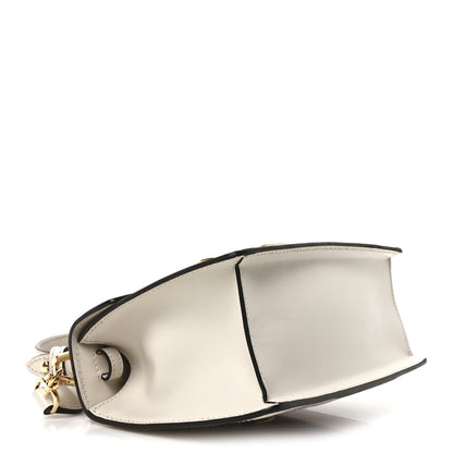 Gucci Calfskin Mini Sylvie Top Handle Bag White 4 of 10